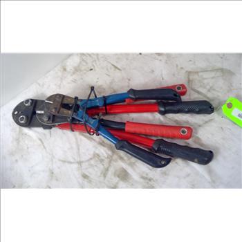 Milwaukee And More Bolt Cutter Lot, 3 Pieces