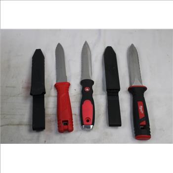 Milwaukee And Other Knives, 3 Pieces