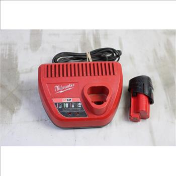 Milwaukee Battery And Charger