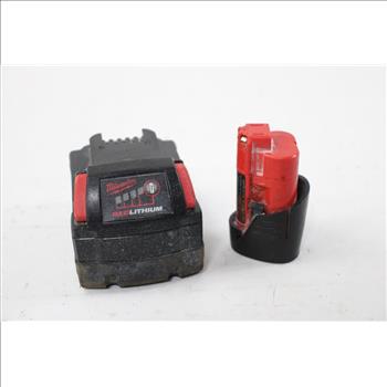 Milwaukee Battery Packs, 2 Pieces