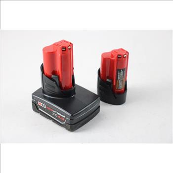 Milwaukee Battery Packs, 2 Pieces