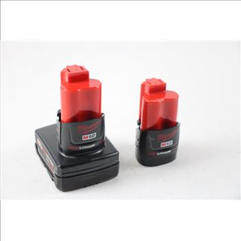 Milwaukee Battery Packs, 2 Pieces