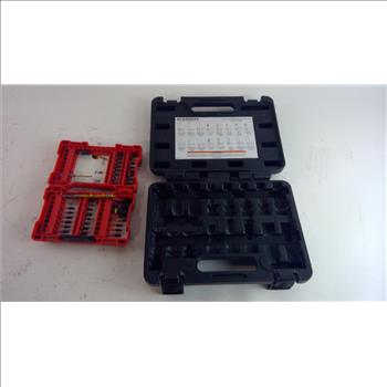 Milwaukee Bit Set And Maddox Lug Nut Master Key Set, 2 Pieces