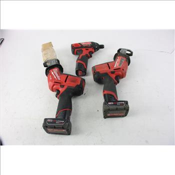 Milwaukee Bulk Power Tool Lot