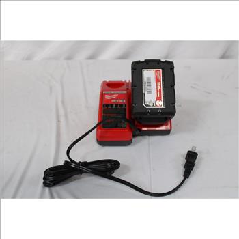 Milwaukee Charger M12 & M18 With Battery Pack