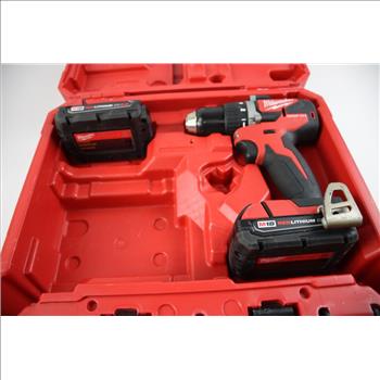 Milwaukee Compact Brushless Cordless Drill/Driver Kit, 2801-22CT