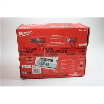 Milwaukee Compact Drill And Compact Driver Combo Kit