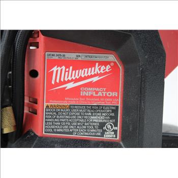 Milwaukee Compact Inflator