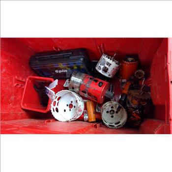 Milwaukee Compact Tool Box With Misc Tools