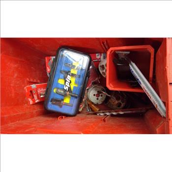 Milwaukee Compact Tool Box With Misc Tools