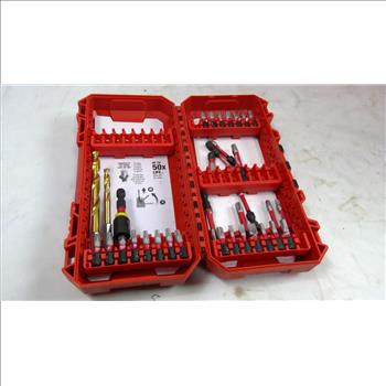 Milwaukee Compact Tool Box With Misc Tools