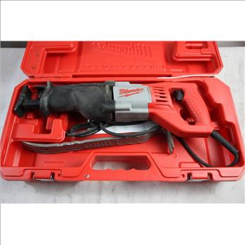 Milwaukee Corded Sawzall Reciprocating Saw, 6519-30