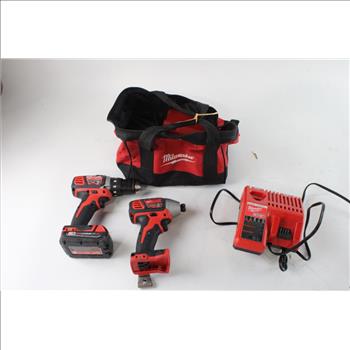 Milwaukee Cordless Drills & Accessories, 2 Pieces