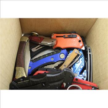 Milwaukee, Dewalt, Pro-Grade, Kershaw & Other Knives 25 Pieces