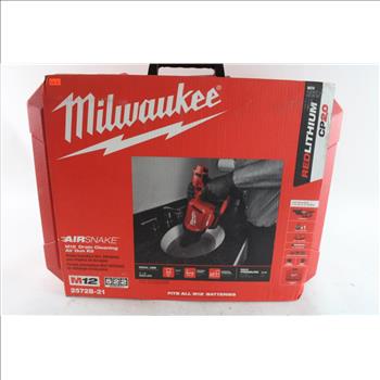Milwaukee Drain Cleaning Air Gun Kit