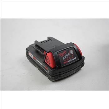 Milwaukee Dual Bay Rapid Charger, 2.0Ah Battery