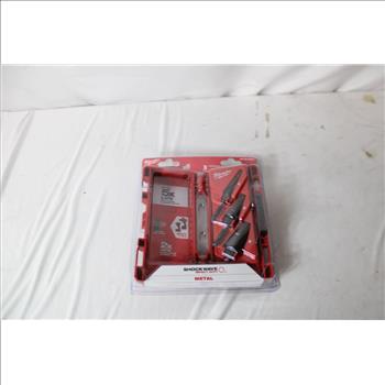Milwaukee Electrician Impact Step Drill Bit Set