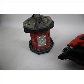 Milwaukee Framing Nailer, Flood Light