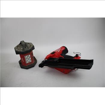Milwaukee Framing Nailer, Flood Light