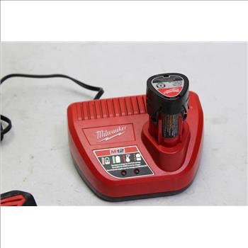 Milwaukee Hacksaw, Battery And Charger,+ More 3 Pieces