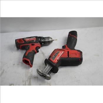 Milwaukee Hackzall Reciprocating Saw, Rubber Hammer Mallet, And More, 8+ Pieces