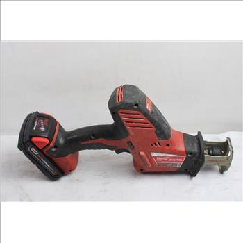 Milwaukee Hackzall Reciprocating Saw, Sawzall Reciprocating Saw, 2 Pieces