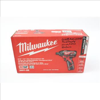 Milwaukee Hex Screwdriver