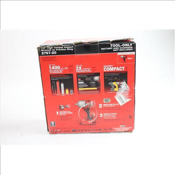 Milwaukee High Torque Impact Wrench W/ Friction Ring