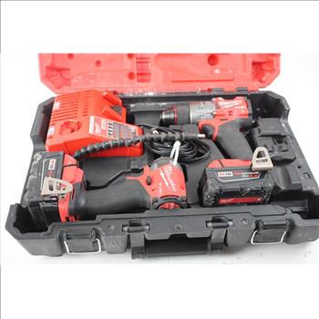 Milwaukee Impact Driver And Hammer/Drill Driver Set