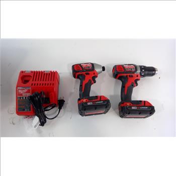 Milwaukee Impact Driver, Drill Driver And More, 3 Pieces