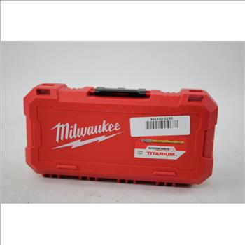 Milwaukee Impact Duty Red Helix Titanium Drill Bit Set