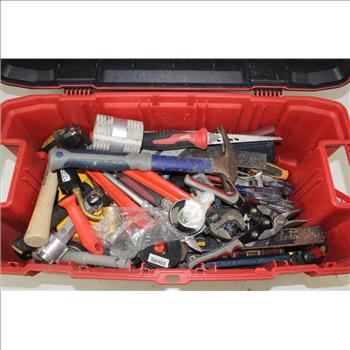 Milwaukee Jobsite Work Box With Tools, 30+ Pieces