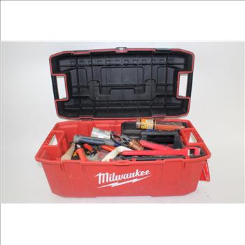 Milwaukee Jobsite Work Box With Tools, 30+ Pieces