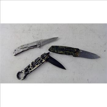 Milwaukee Knife And Other Knives, 3 Pieces