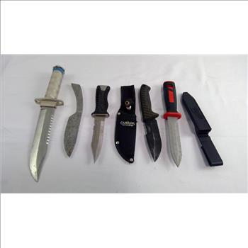 Milwaukee Knife And Other Knives, 5 Pieces