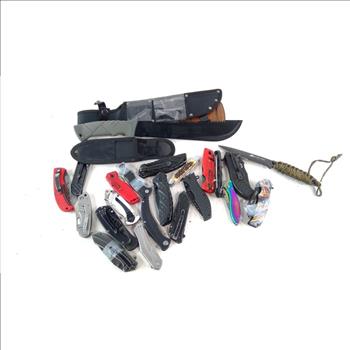 Milwaukee Knife And Other Knives, 5+ Pieces