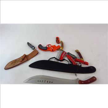 Milwaukee Knife And Other Knives,5+  Pieces