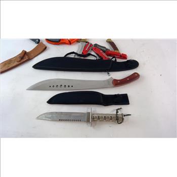 Milwaukee Knife And Other Knives,5+  Pieces
