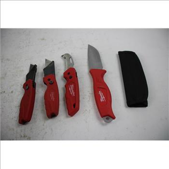 Milwaukee Knives, 4 Pieces
