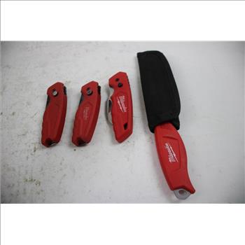Milwaukee Knives, 4 Pieces