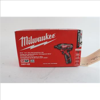 Milwaukee M12 1/4