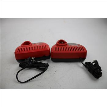 Milwaukee M12 Chargers, 2 Pieces