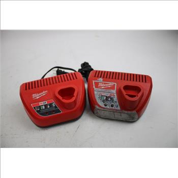 Milwaukee M12 Chargers, 2 Pieces