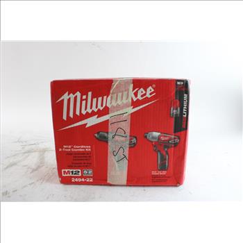 Milwaukee M12 Cordless 2-Tool Combo Kit