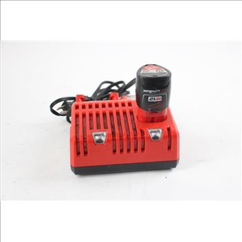 Milwaukee M12 M18 Battery Charger, 48-59-1812