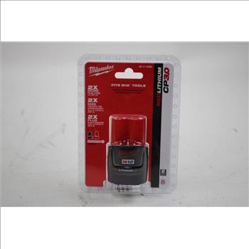 Milwaukee M12 Redlithium CP3.0
