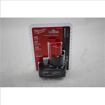Milwaukee M12 Redlithium Tool Battery
