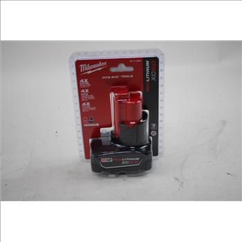 Milwaukee M12 Redlithium Tool Battery