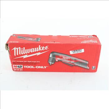 Milwaukee M12 Right Angle Drill