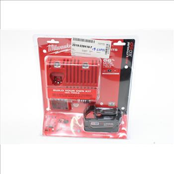 Milwaukee M18 5.0Ah Battery And Charger Starter Kit